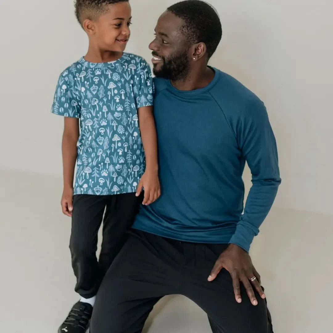 Baby/Kids' Bamboo T-Shirt | Garden Snakes