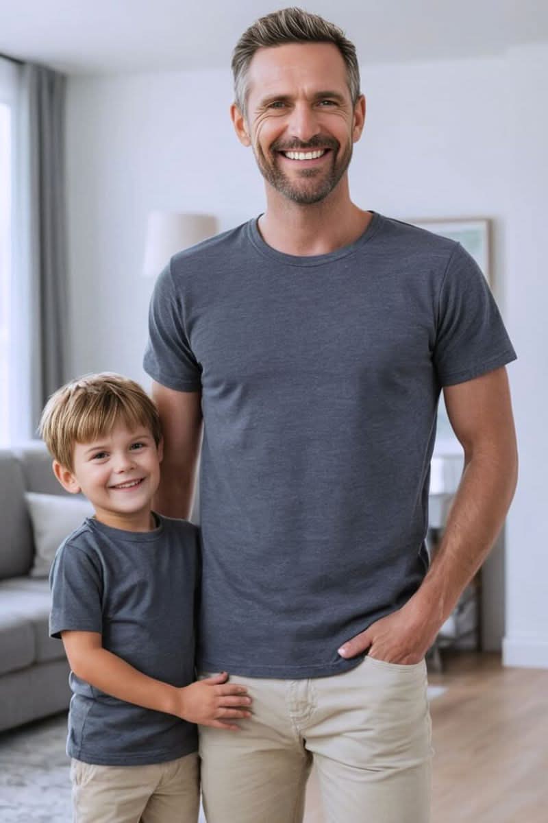 Baby/Kids' Bamboo T-Shirt | Powder Blue