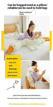 Kids Children Cute Big White Geese Pillow Plush Toy Stuffed Animal Plushies