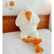 Kids Children Cute Big White Geese Pillow Plush Toy Stuffed Animal Plushies