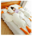 Kids Children Cute Big White Geese Pillow Plush Toy Stuffed Animal Plushies