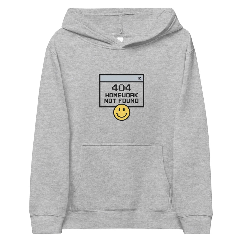 Kids fleece hoodie Warm & Cozy - 404 Homework Error
