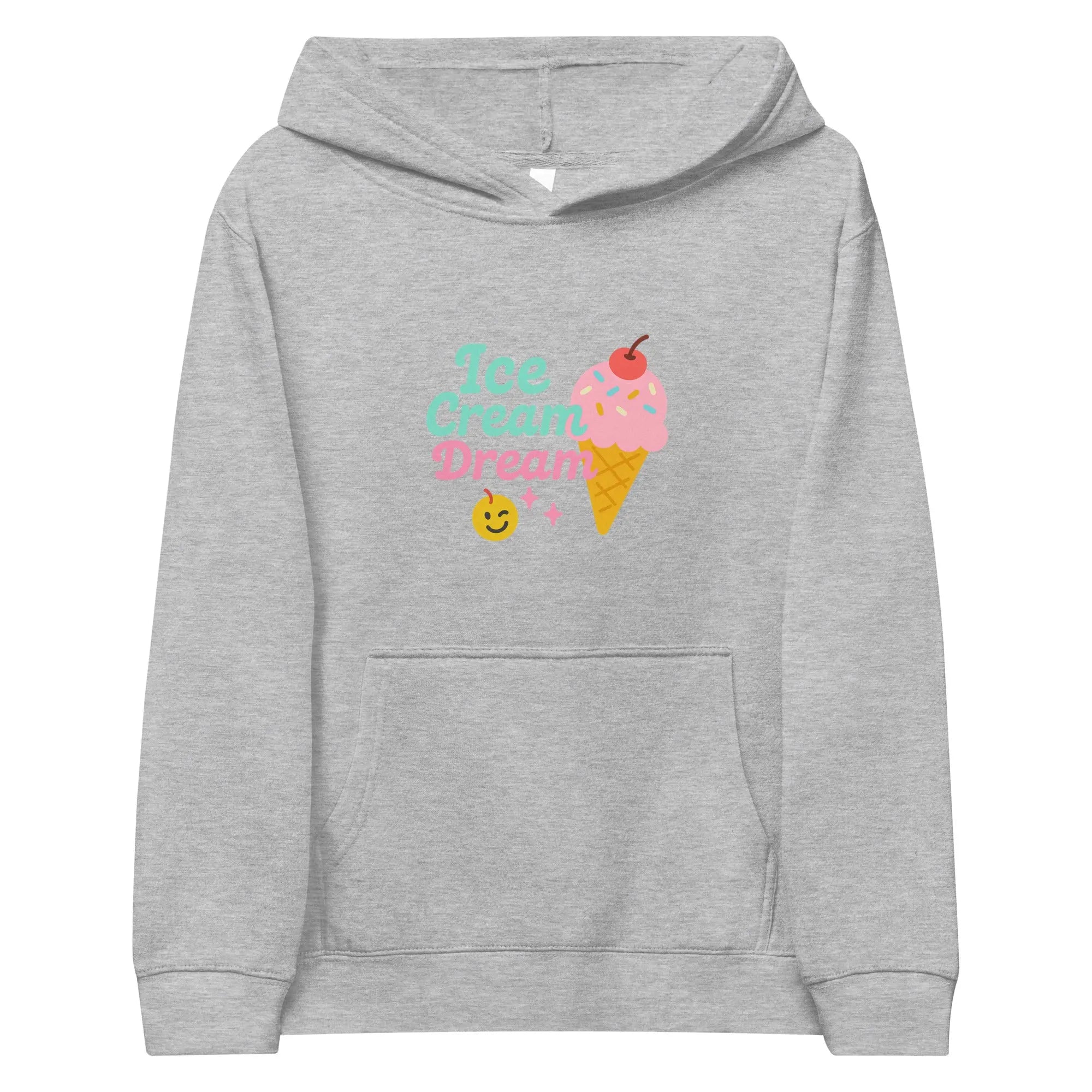 Kids fleece hoodie - Ice Cream Dream