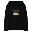 Kids fleece hoodie - Lagging IRL