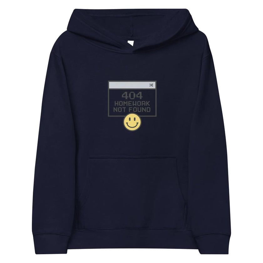 Kids fleece hoodie Warm & Cozy - 404 Homework Error