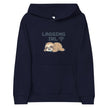 Kids fleece hoodie - Lagging IRL