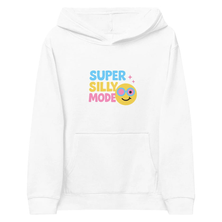 Kids fleece hoodie - Super Silly Mode