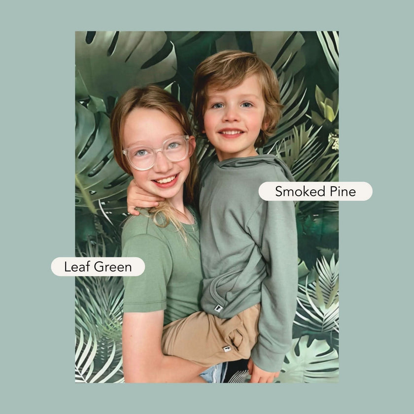 Kids' Lightweight Bamboo Hoodie With Side Seam Pockets | Ash