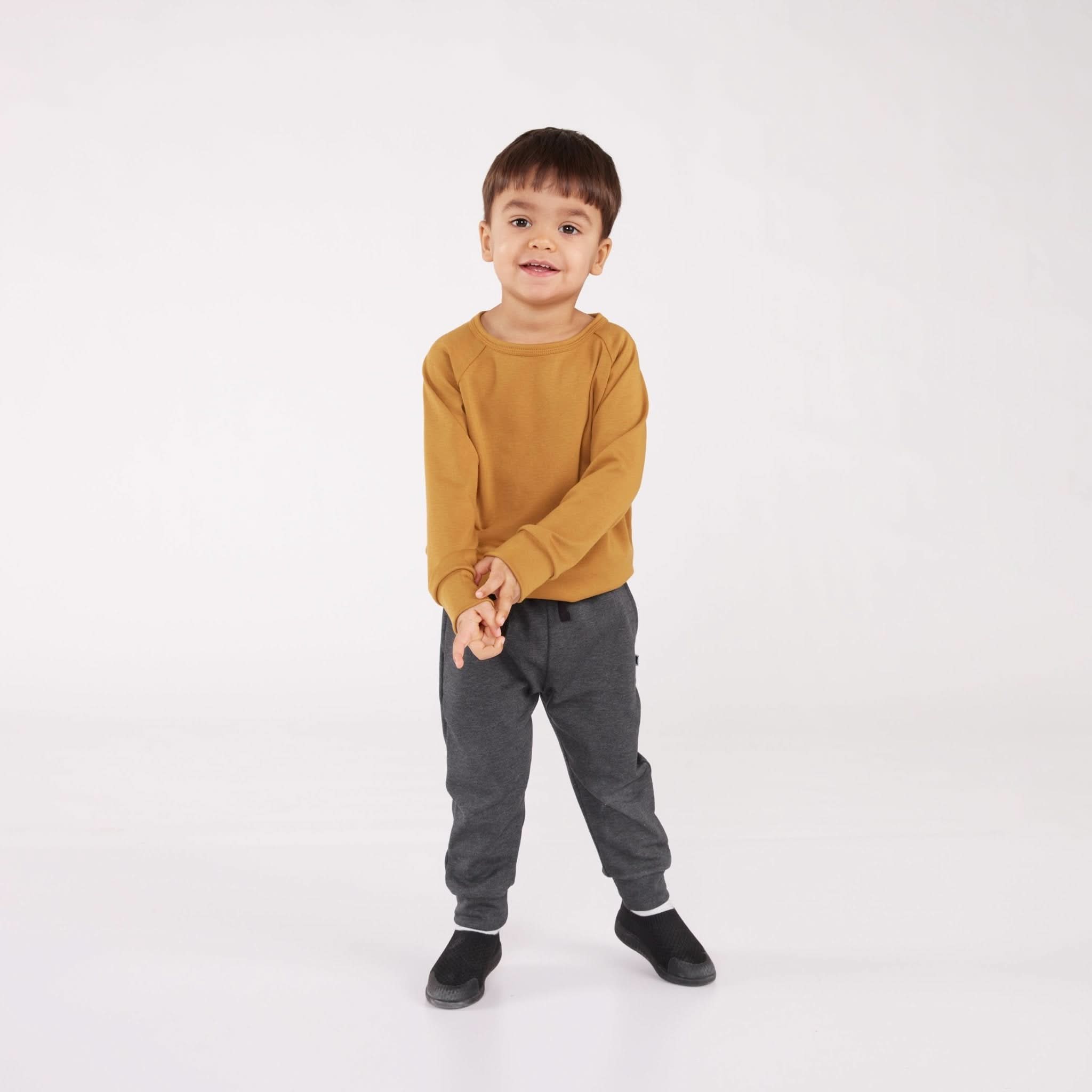 Baby/Kids' Lightweight Bamboo Joggers | Leaf Green