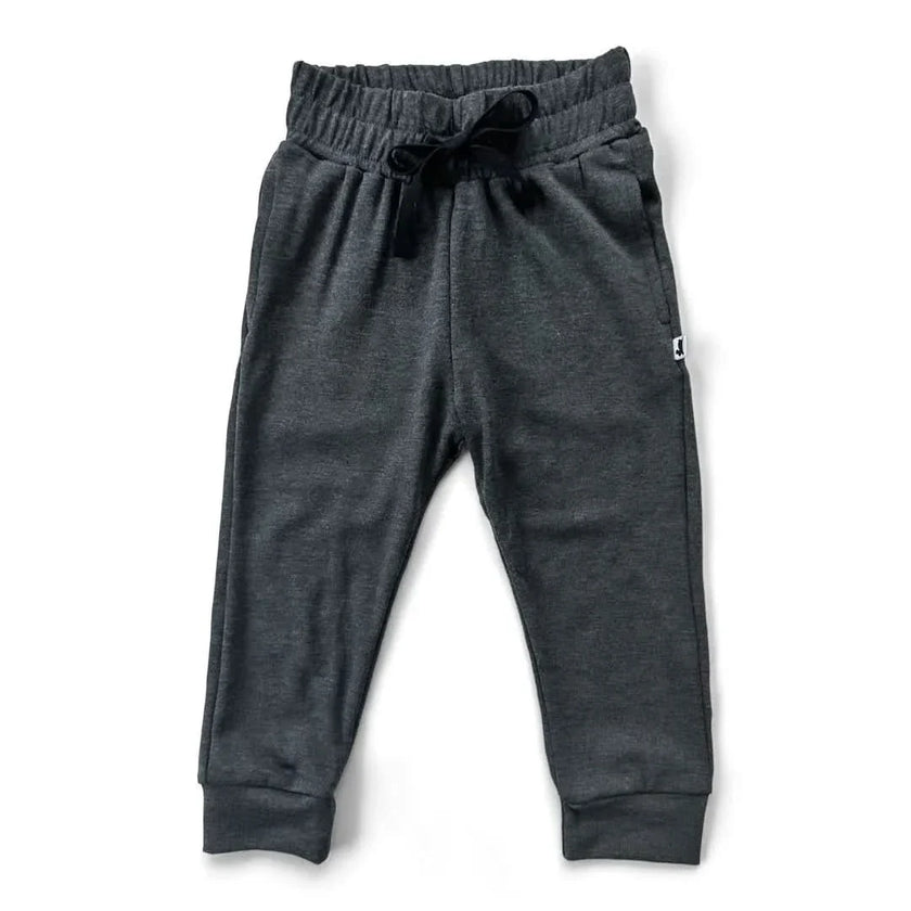 Baby/Kids' Lightweight Bamboo Joggers | Black