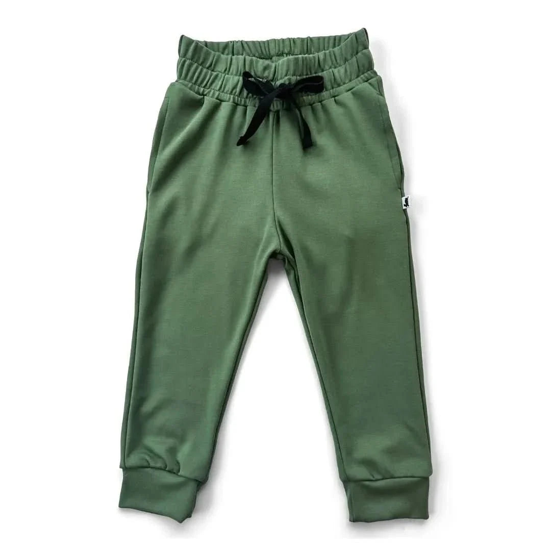 Baby/Kids' Lightweight Bamboo Joggers | Black
