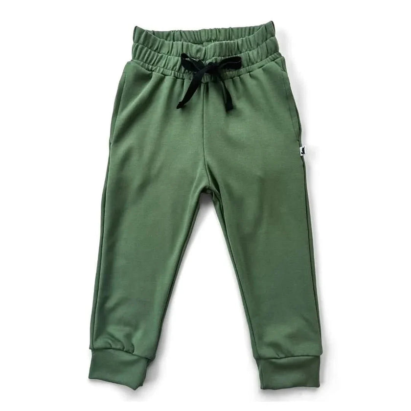 Baby/Kids' Lightweight Bamboo Joggers | Black