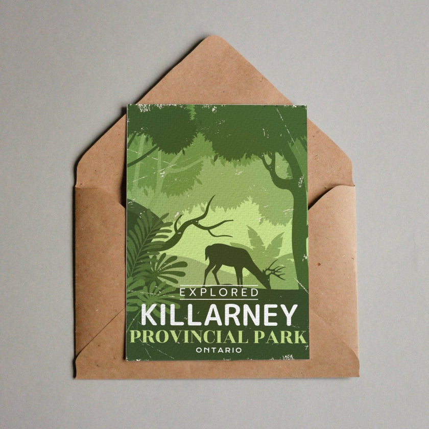 Killarney Ontario Provincial Park Postcard, Canada Parks