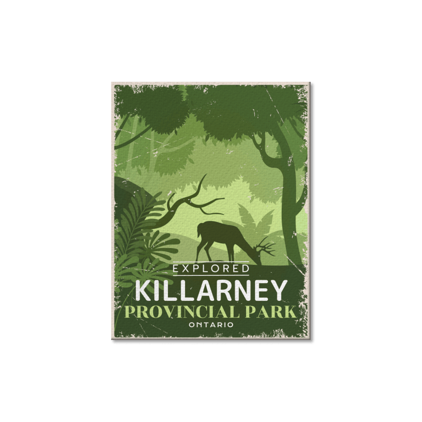 Killarney Ontario Provincial Park Postcard, Canada Parks
