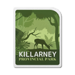 Killarney Ontario Provincial Park Waterproof Vinyl Sticker, Canada Parks