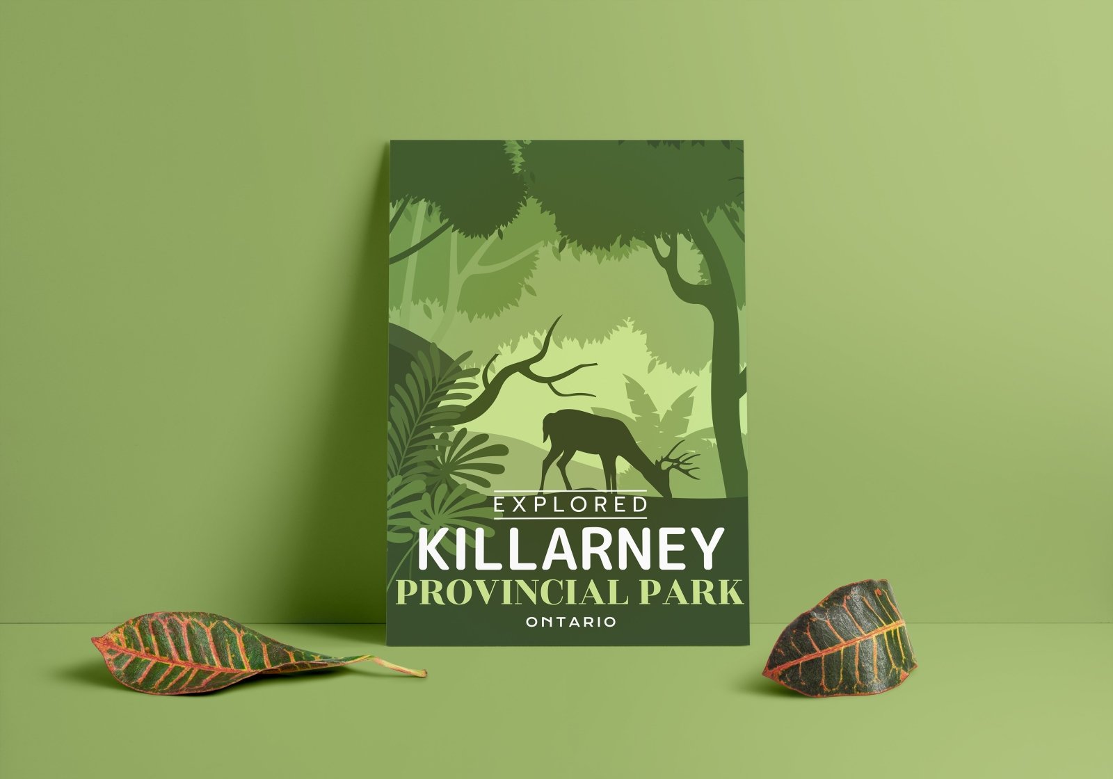 Killarney Provincial Park 'Explored' Poster, Canada Parks
