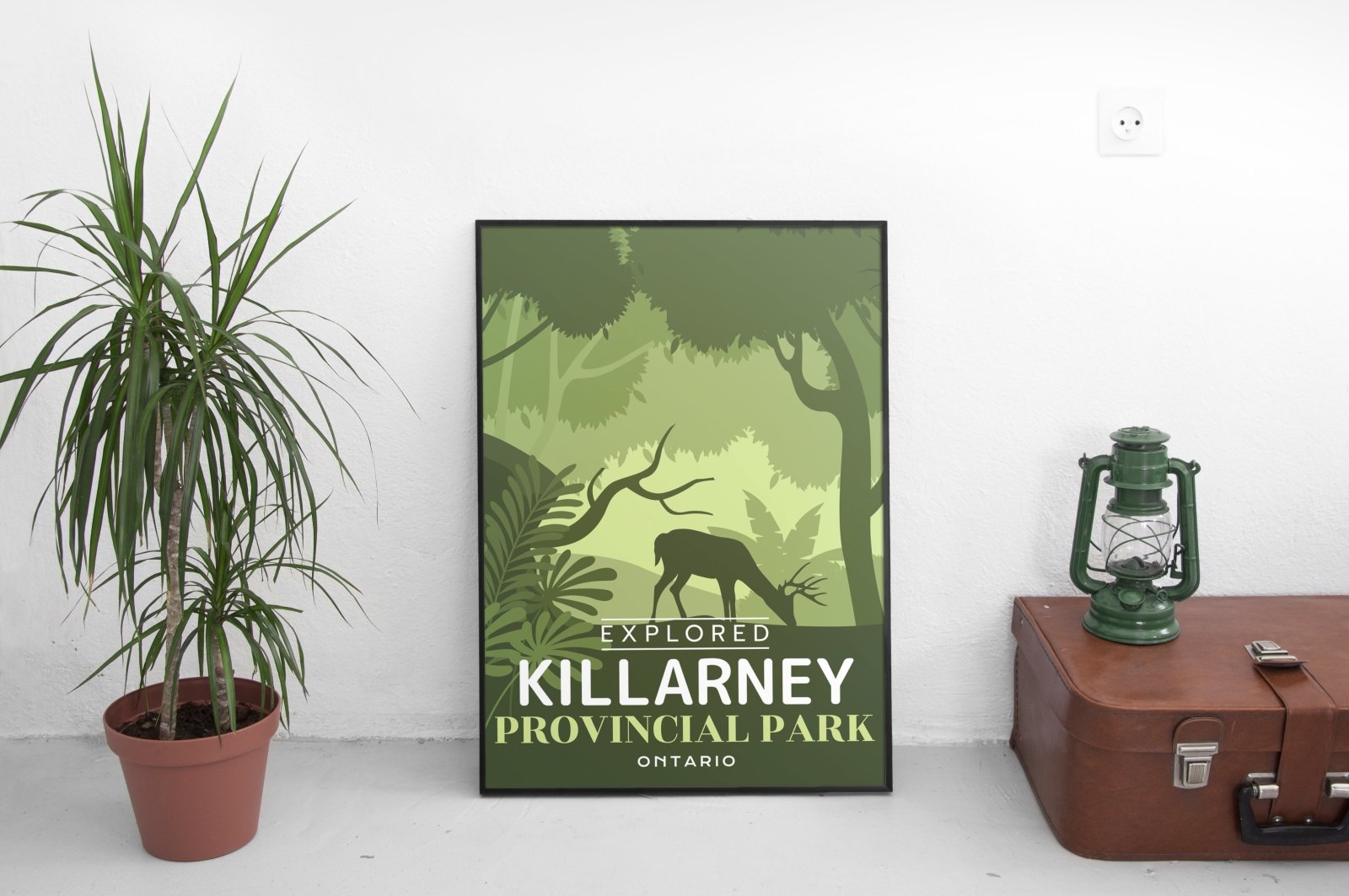 Killarney Provincial Park 'Explored' Poster, Canada Parks
