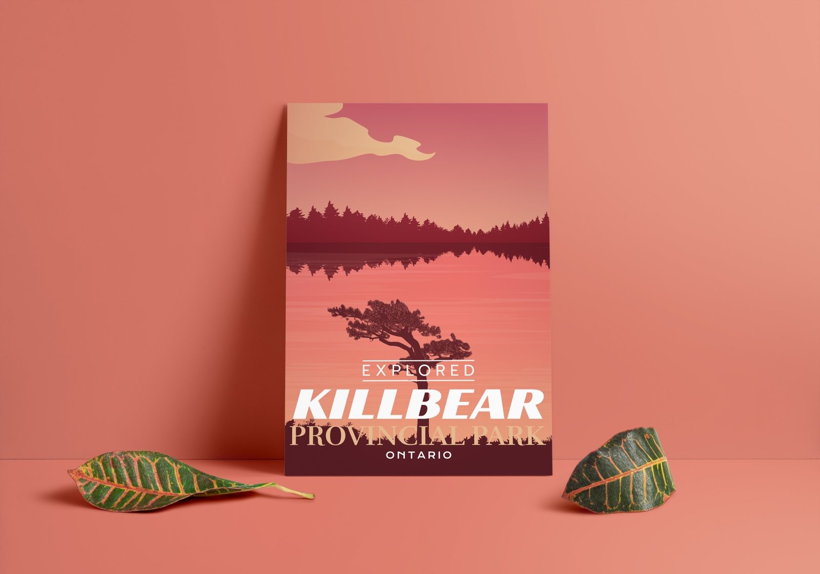 Killbear Provincial Park 'Explored' Poster, Canada Parks