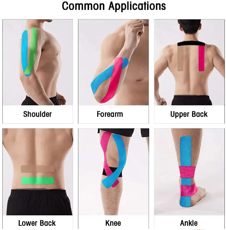 Kinesiology Tape, Elastic Therapeutic Sports Tape, 2