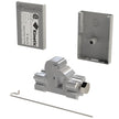 Hidden End Clamp With Grey End Cap - 8 units