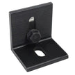 2 inches L-Brackets with nut and hardware (Black Anodized)
