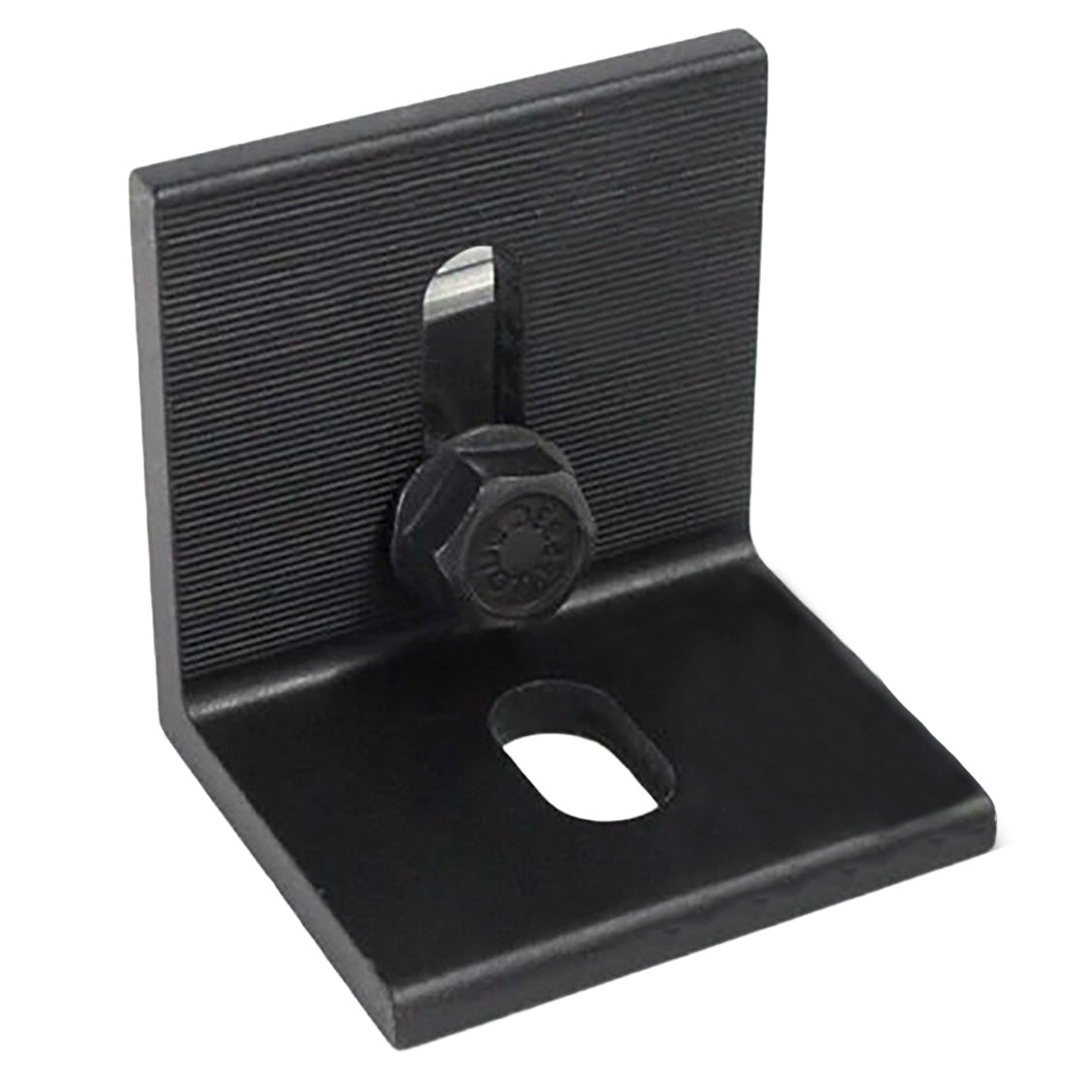 2 inches L-Brackets with nut and hardware (Black Anodized)