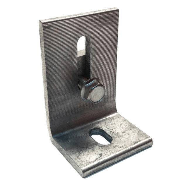 4 inches L-Brackets with nut and hardware (Mill Finished)
