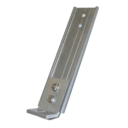 10° Angled Tilt L-Brackets With Nut and Hardware (Mill Finished)