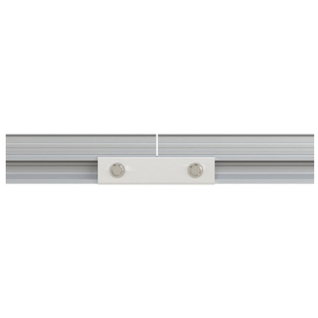Rails Joiner, Assembled with Flanged Hex Bolts (Mill Finished)