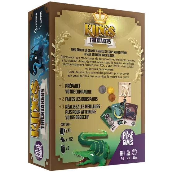 PIXIES GAMES - KINGS TRICKTAKERS (FR)