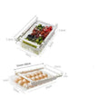 Kitchen Organizer Adjustable Kitchen Refrigerator Storage Rack Fridge Freezer Shelf Holder Pull-out Drawer Organiser Space Saver