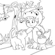 Halloween Coloring Book for Kids (Spiral Edition)