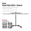 Kivo Vital 1500: Medium Wide Body Red Light Therapy Panel