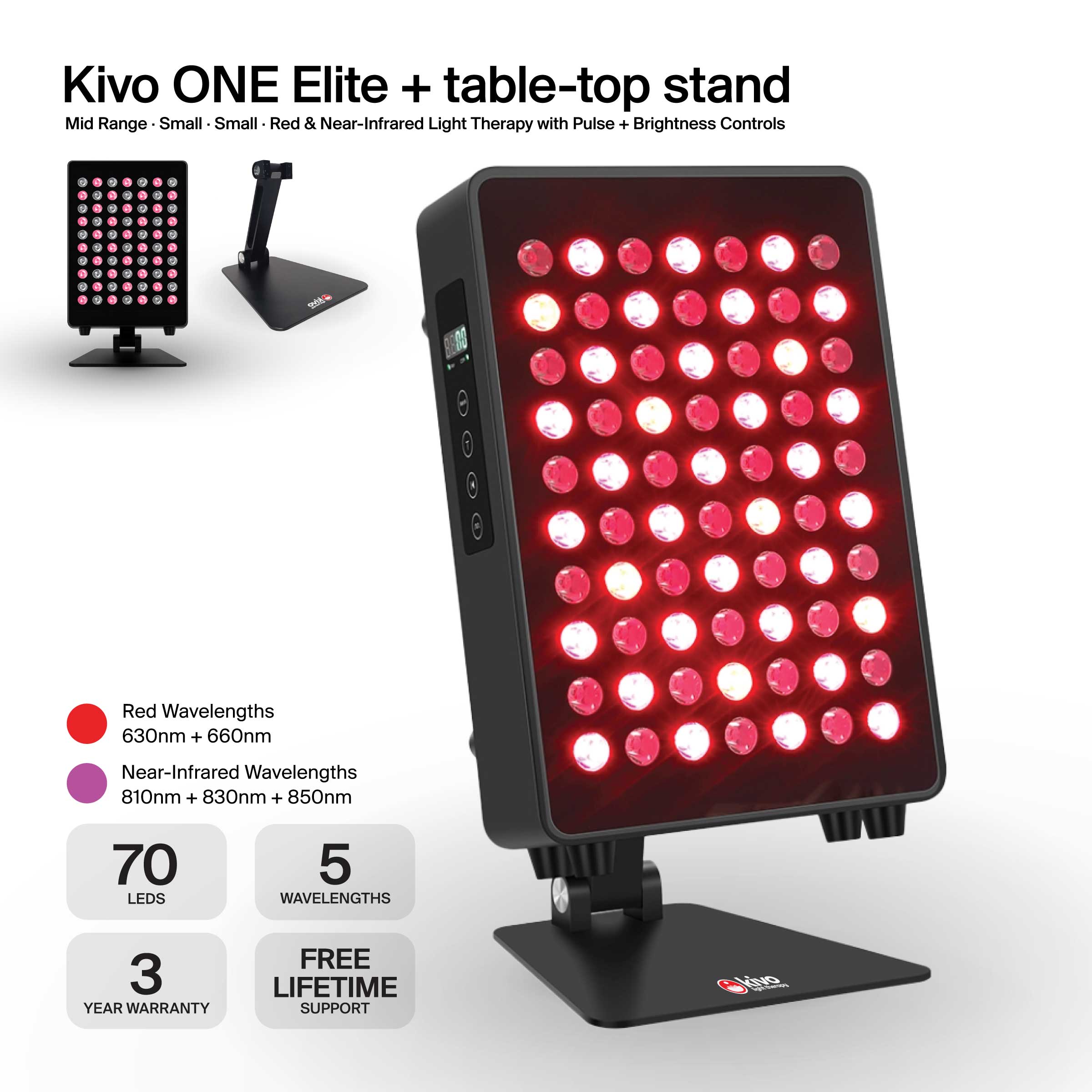 Kivo ONE Series - Small Light Therapy Panel