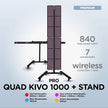 Kivo Pro 1000: Pro Medium Full Body Red Light Therapy Panel