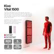 Kivo Vital 1500: Medium Wide Body Red Light Therapy Panel