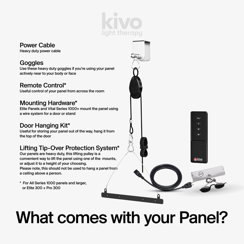 Kivo EIGHT-Elite: Premium Extra Large Red Light Therapy Panel