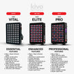 Kivo Vital 300: Portable Small Red Light Therapy Panel + Integrated Stand