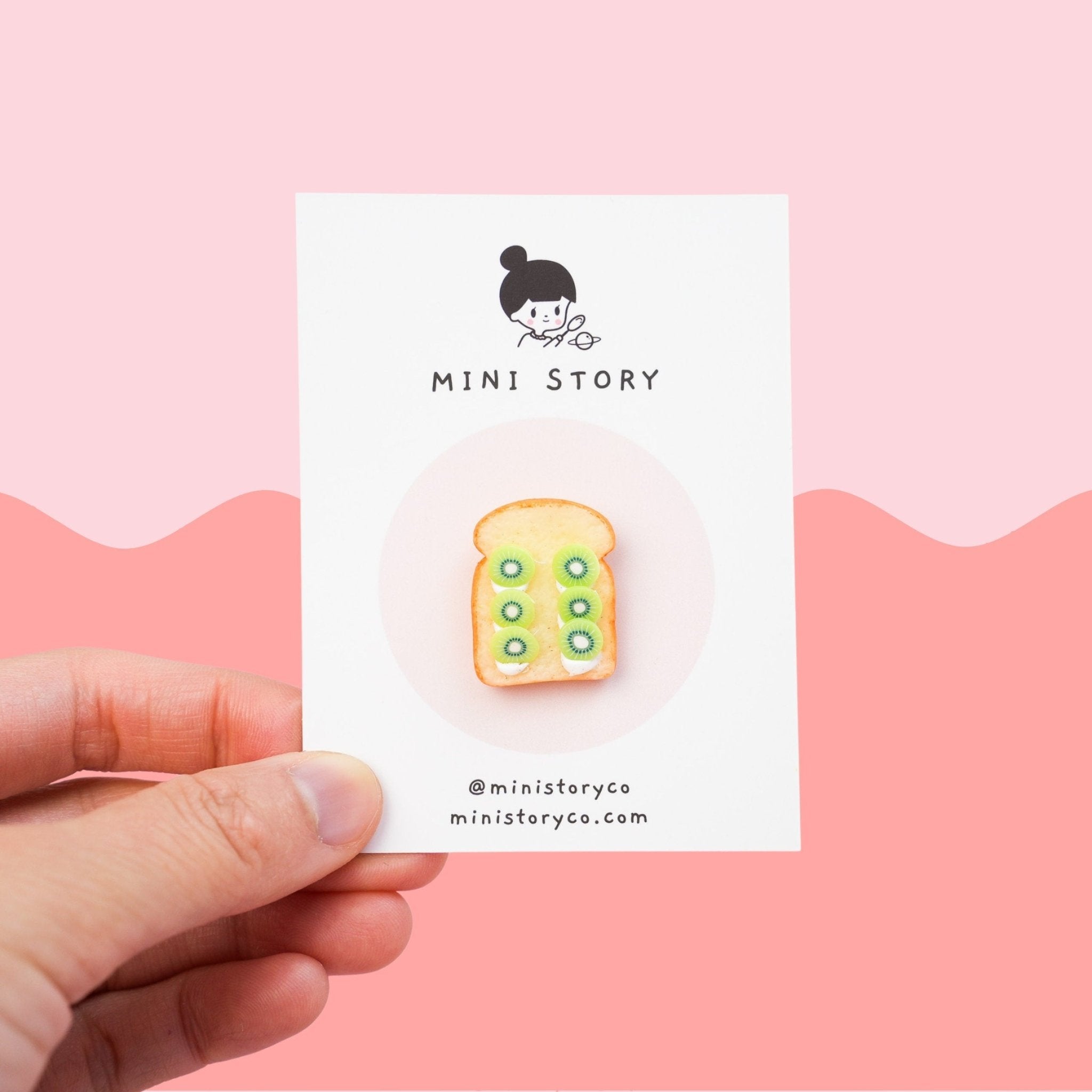 Kiwi Fruit on Toast Pin