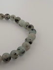 Kiwi Jasper Bracelet — 8mm Round Beads
