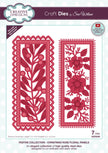 Creative Expressions Sue Wilson Festive Christmas Rose Floral Panels Craft Die