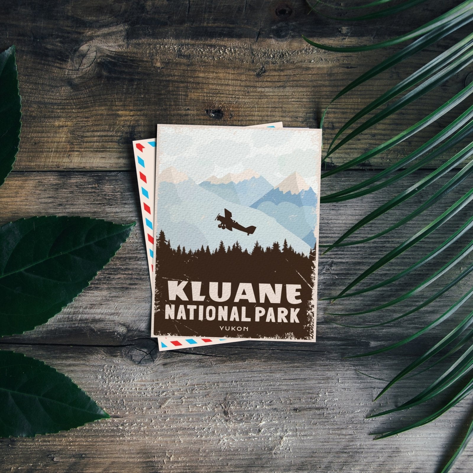 Kluane National Park of Canada Postcard, Canada Parks