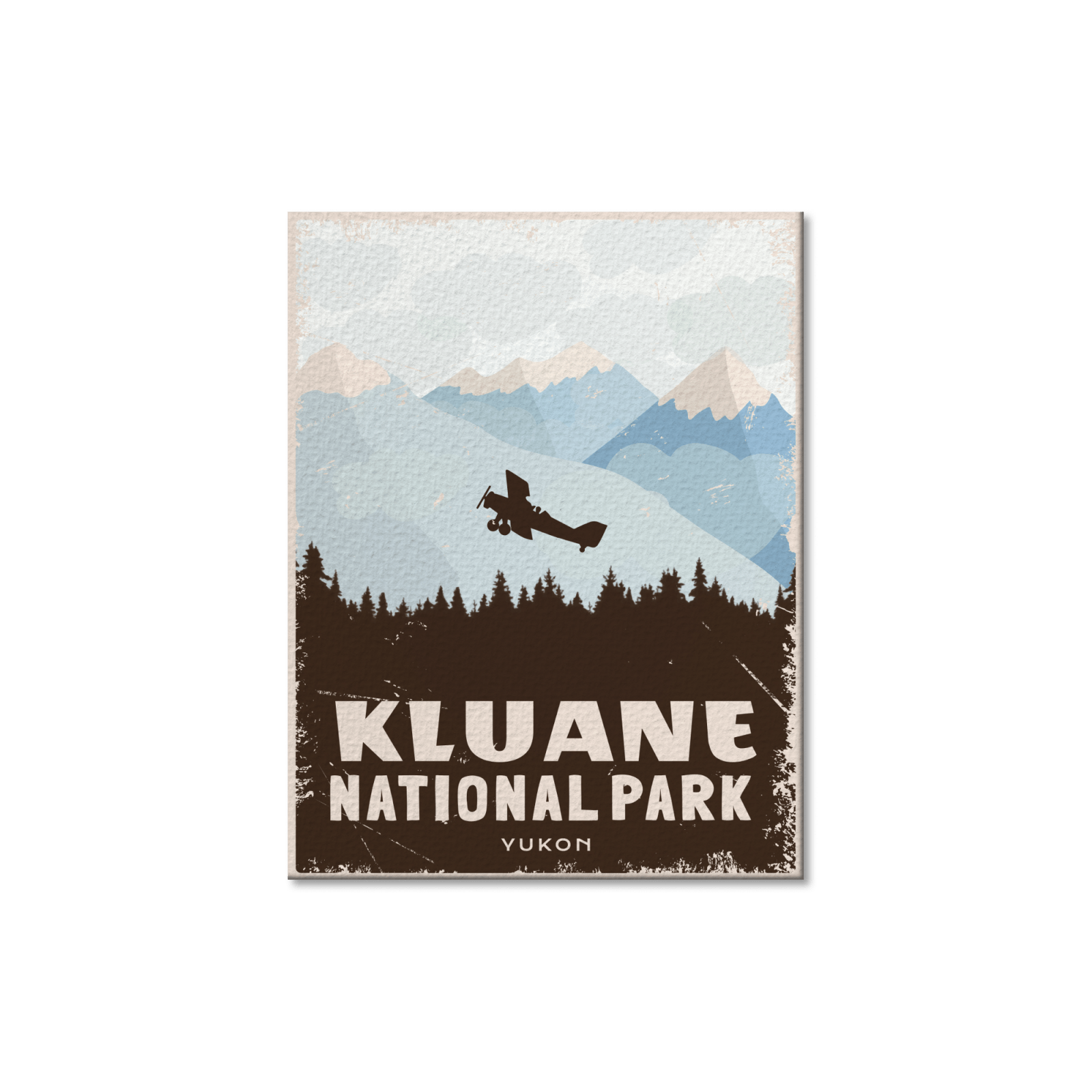 Kluane National Park of Canada Postcard, Canada Parks