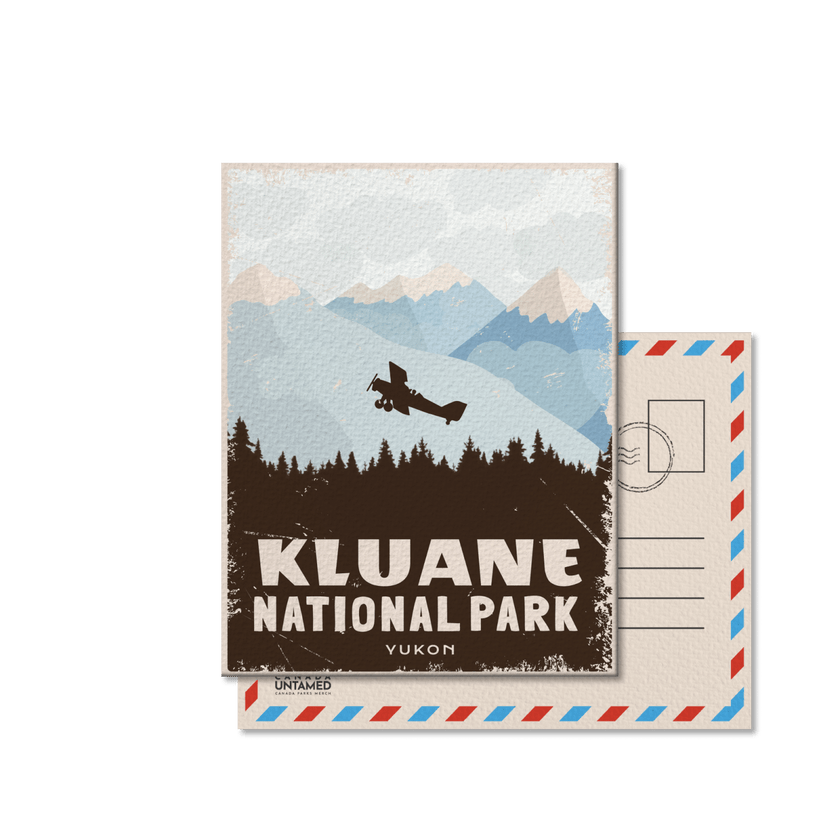 Kluane National Park of Canada Postcard, Canada Parks