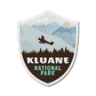 Kluane National Park of Canada Waterproof Vinyl Sticker, Canada Parks