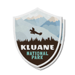 Kluane National Park of Canada Waterproof Vinyl Sticker, Canada Parks