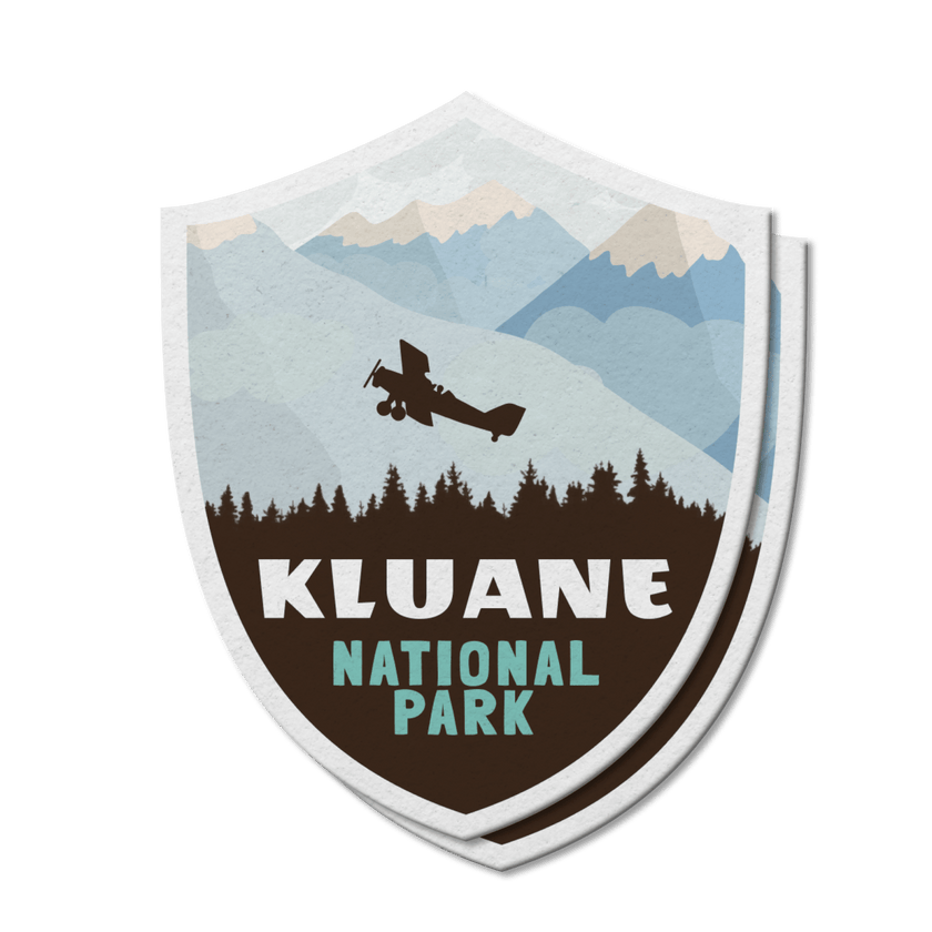 Kluane National Park of Canada Waterproof Vinyl Sticker, Canada Parks