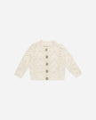 Knit Cardigan | Natural | Quincy Mae