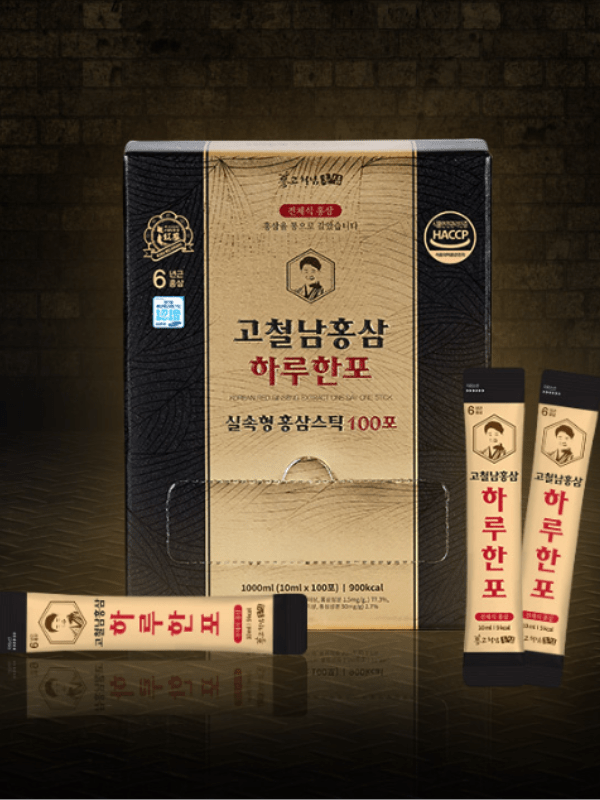 Kocheolnam Red Ginseng Daily Liquid Stick 10mlx100st