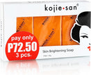 KOJIE SAN SKIN LIGHTENING KOJIC ACID SOAP 3PK (65G)